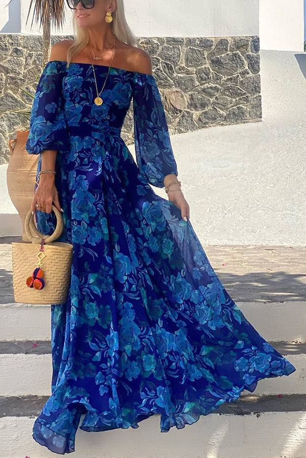 Yara™ - Robe Maxi Fleurie Romantique