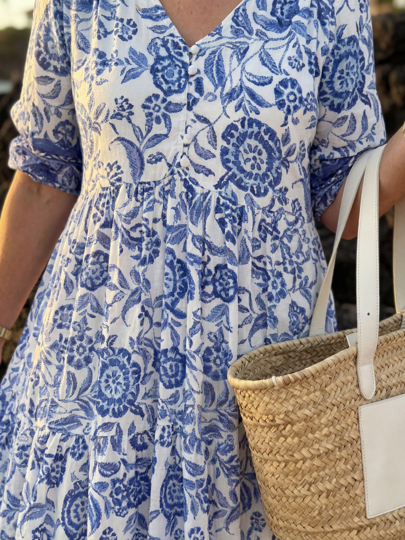 Nalani - Robe Midi Florale Douce