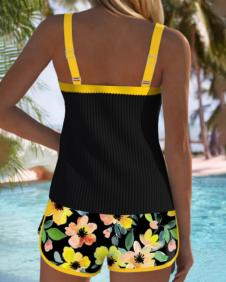 Laluna® | Ensemble Tankini Élégant Deux Pièces