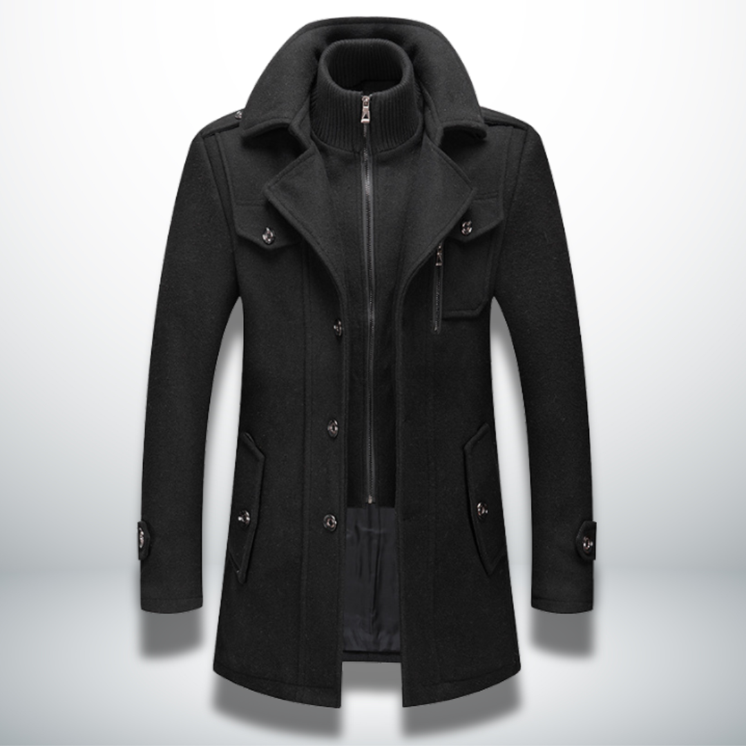 Laurentis™ – Le Manteau d’Hiver Élégant et Confortable pour Homme