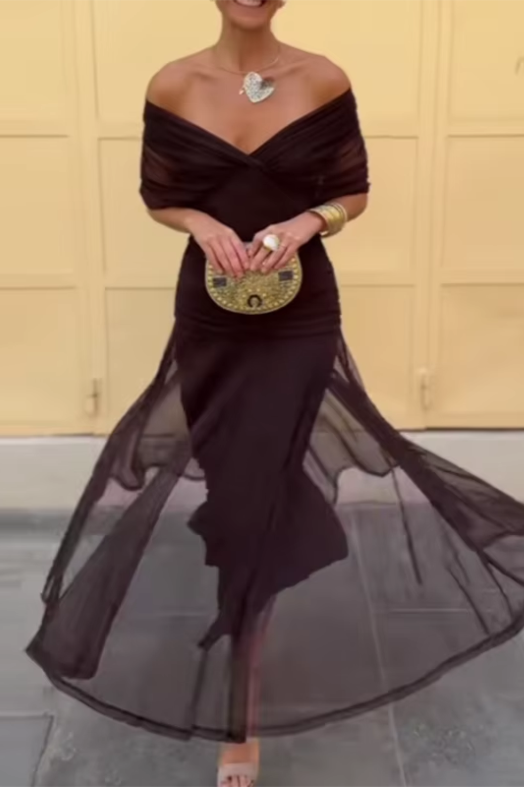 Lady™ - Robe portefeuille à coupe drapée