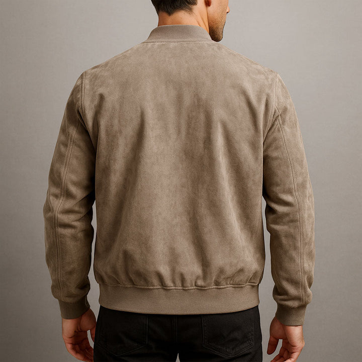 Marceaux™ – Le Blouson en Suède Authentique pour Homme
