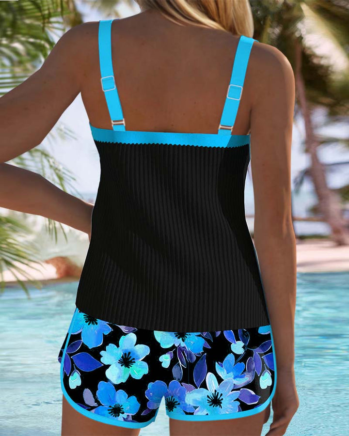 Laluna® | Ensemble Tankini Élégant Deux Pièces