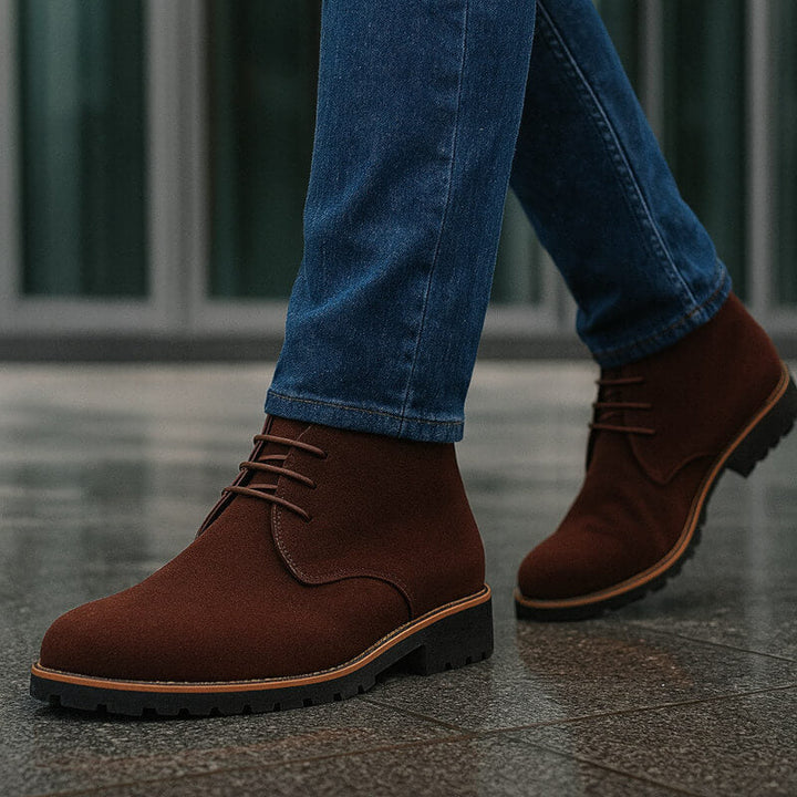 Élianor™ – Les Bottines Chukka Confort Élégant