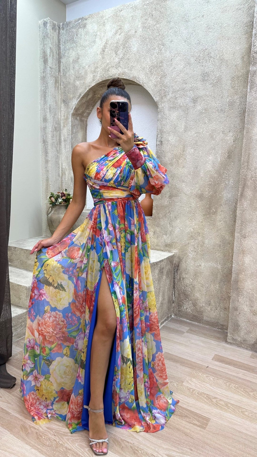 Maud™ - Robe Élégante à Manches Longues