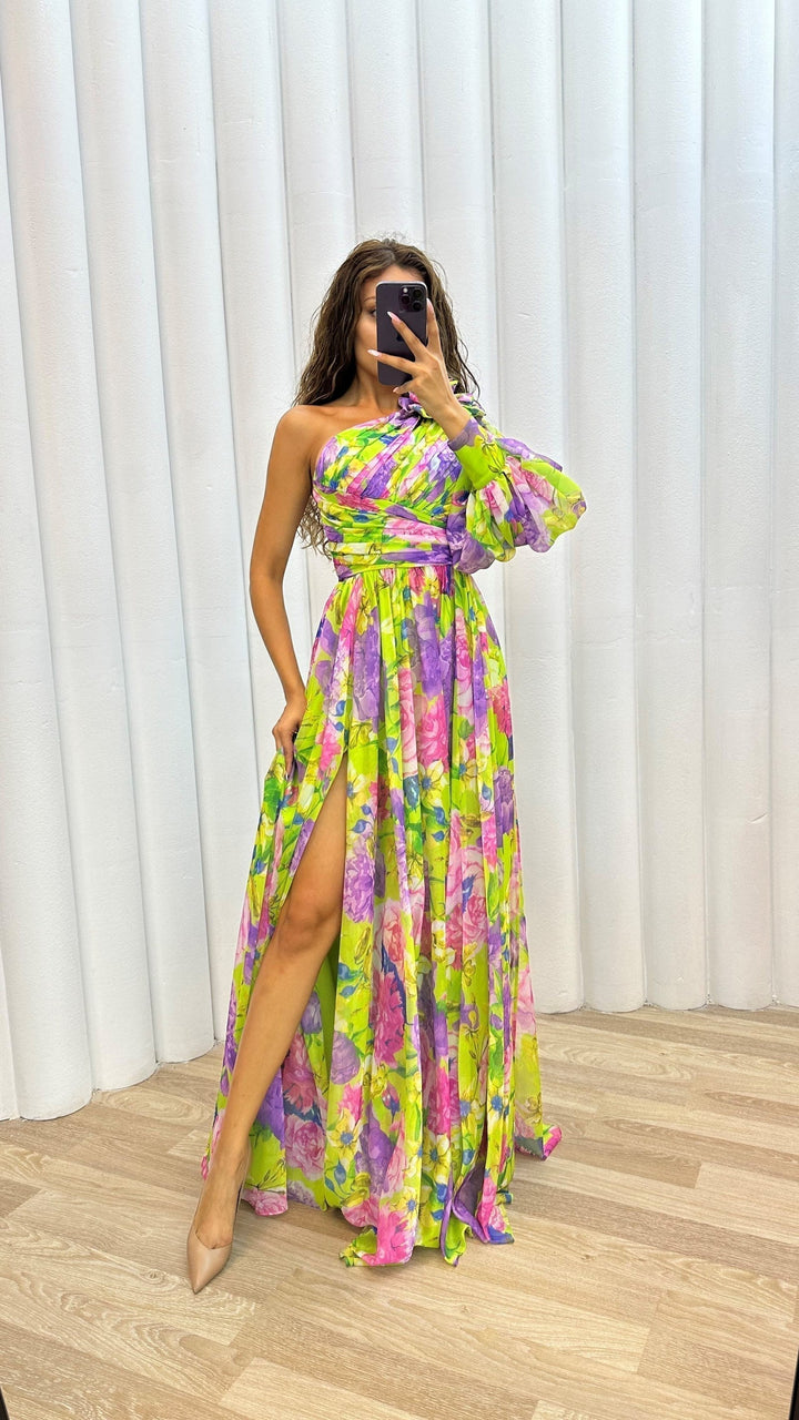 Maud™ - Robe Élégante à Manches Longues