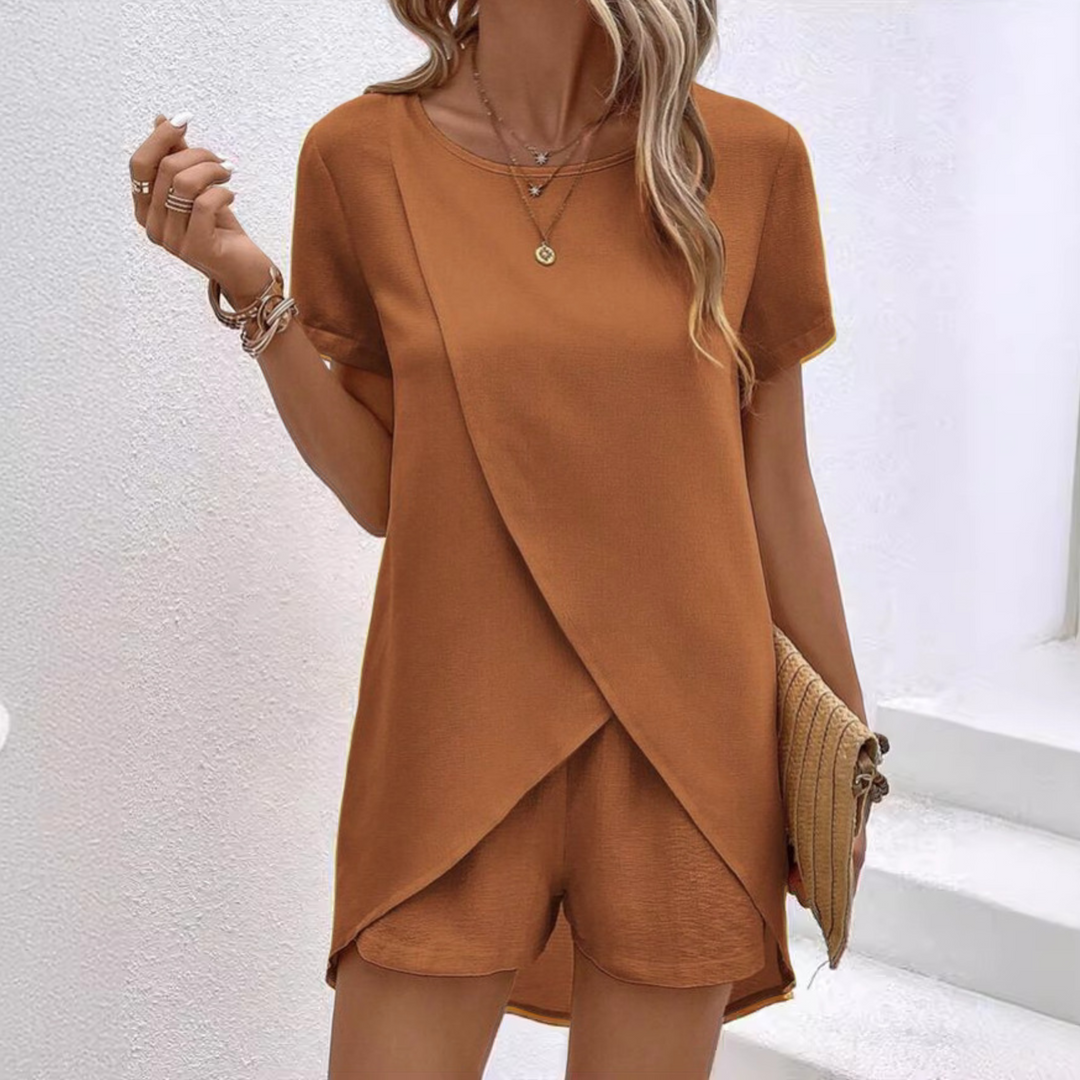 Lucile™ — Ensemble estival élégant détente quotidienne