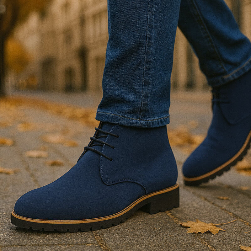 Élianor™ – Les Bottines Chukka Confort Élégant