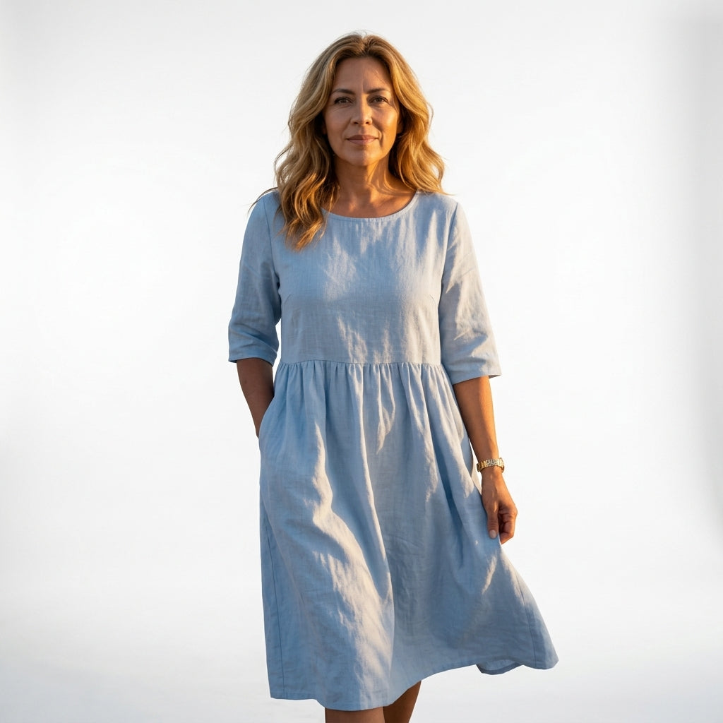 Jasper - Robe Midi Décontractée