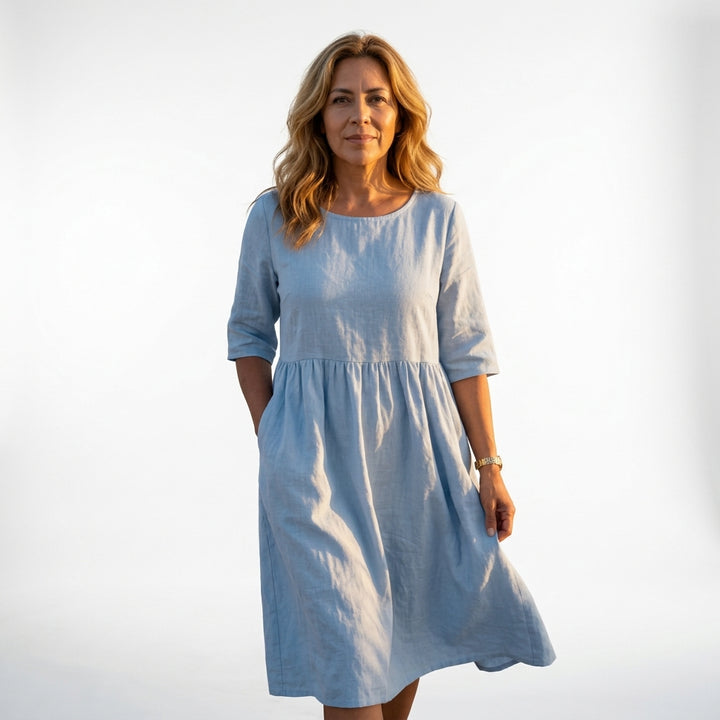 Jasper - Robe Midi Décontractée