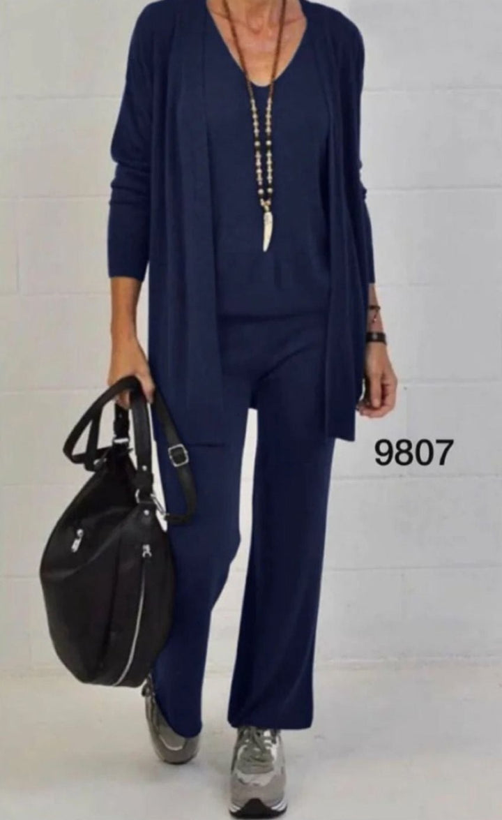 Completo Cardigan, Maglia & Pantalone "Trilly" X3