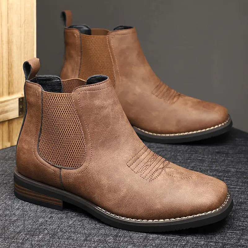 Léonard™ | Bottines Élégantes et Solides pour Homme