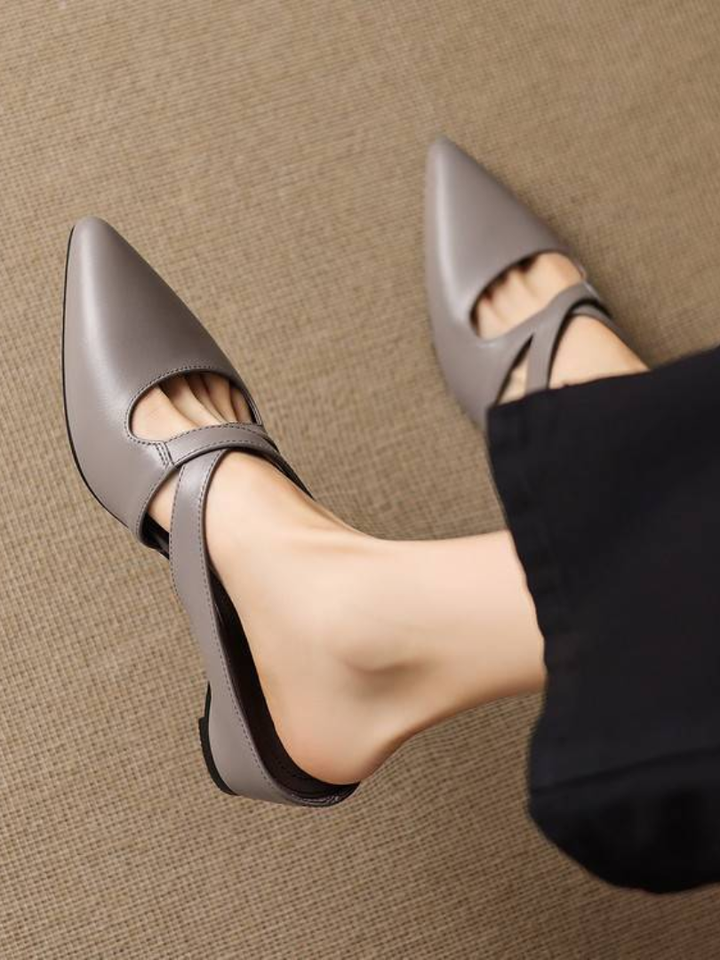 Ericka | Sabot à Pointe avec Brides