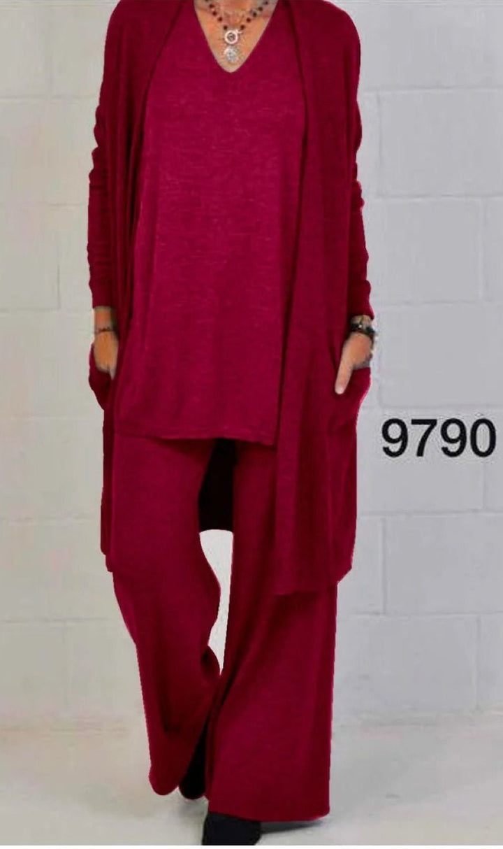 Completo Cardigan, Maglia & Pantalone “Vitty”