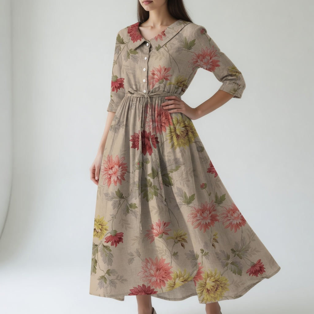 Zinnia - Élégante Robe Chemise