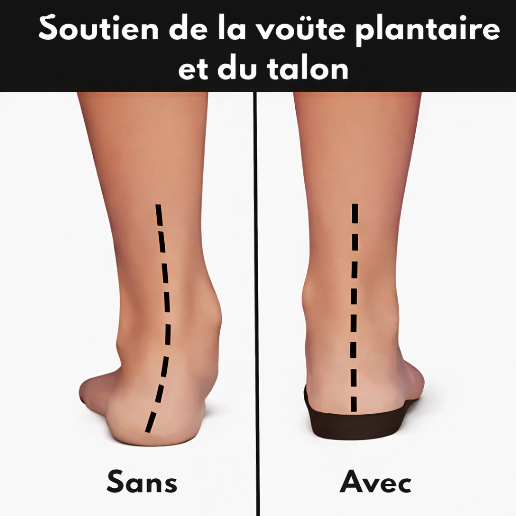 Laurence™ — Baskets slip-on compensées confort quotidien