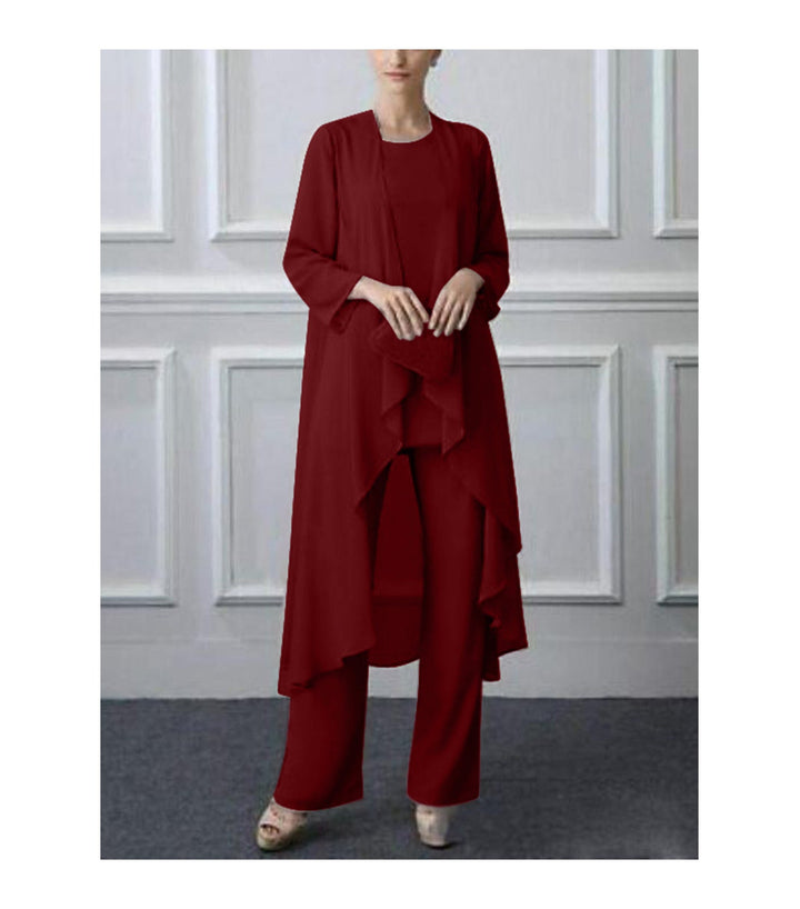 Completo cardigan, maglia e pantaloni "Elvy"