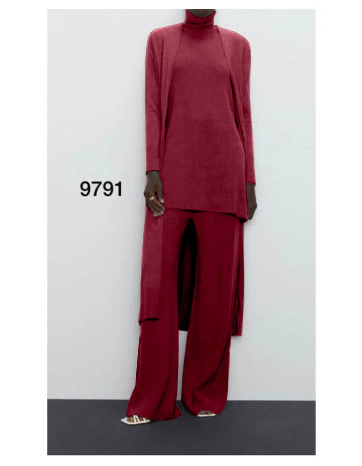 Completo Cardigan, Maglia & Pantalone "Berty"