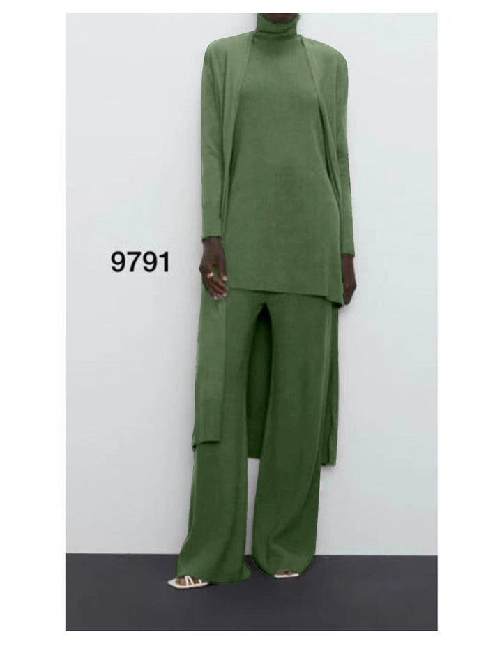 Completo Cardigan, Maglia & Pantalone "Berty"