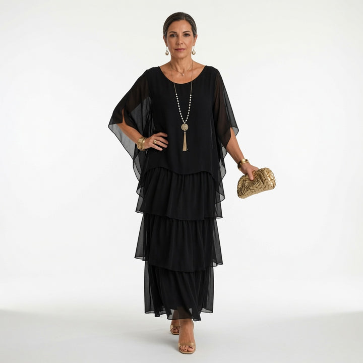 Élyssane™ — Robe bohème à volants élégance intemporelle