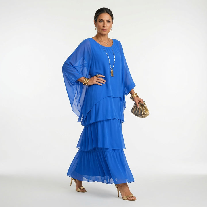 Élyssane™ — Robe bohème à volants élégance intemporelle