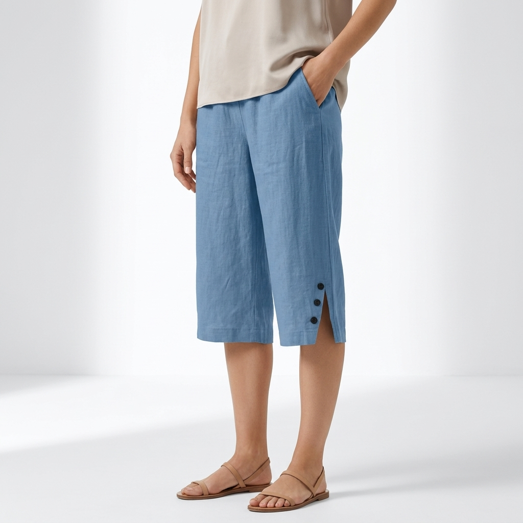 Lorenza™ — Pantacourt fluide confort estival