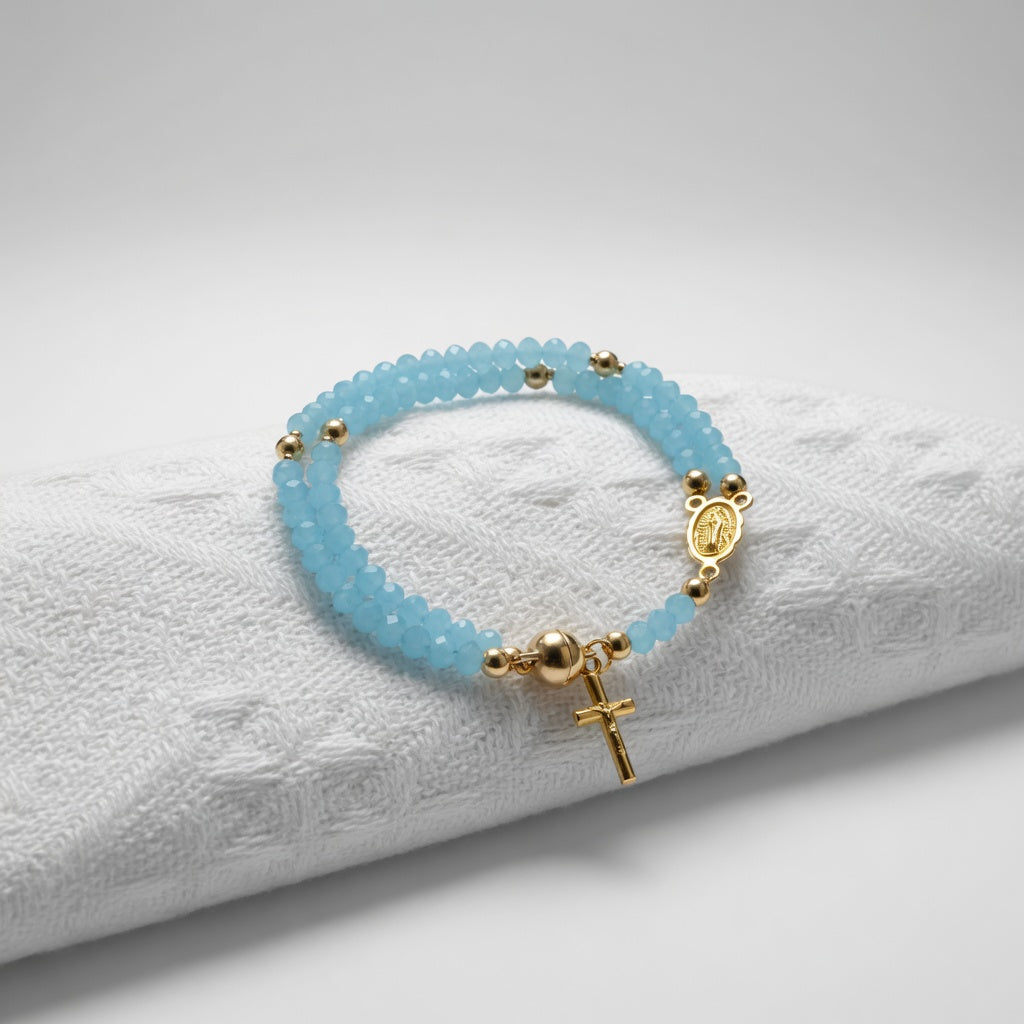 Loïsette™ — Bracelet perles dorées breloque délicatesse féminine