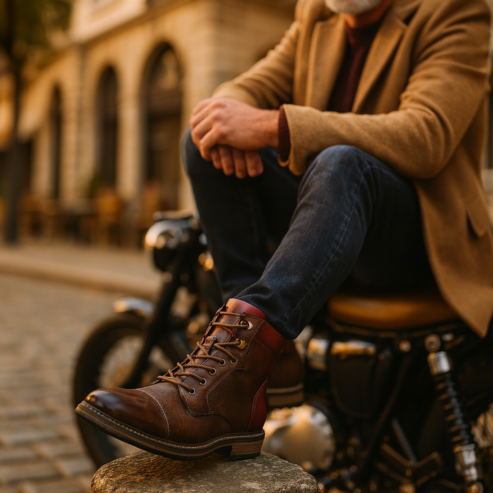 Augustin™ | Bottines Homme – Élégance et Force Intemporelle