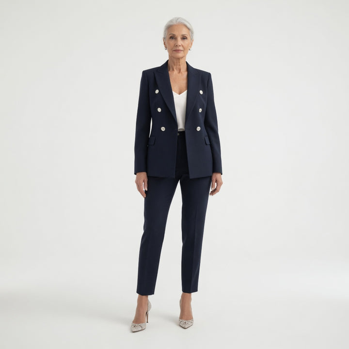 Odette™ — Tailleur pantalon chic fluide