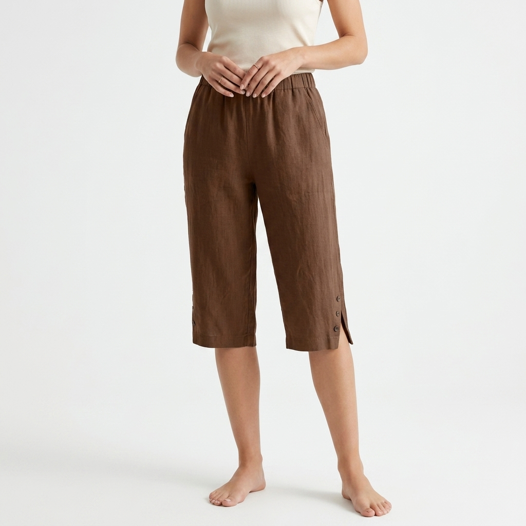 Lorenza™ — Pantacourt fluide confort estival