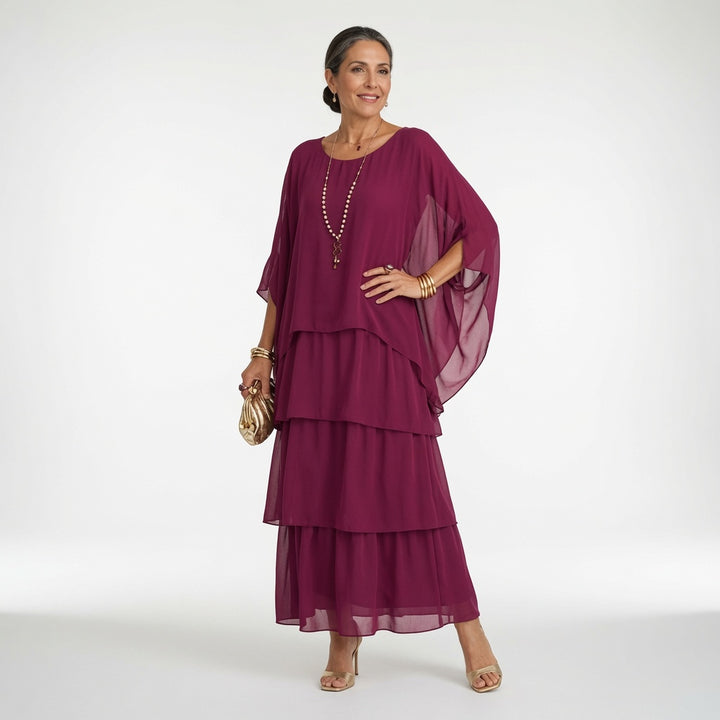 Élyssane™ — Robe bohème à volants élégance intemporelle