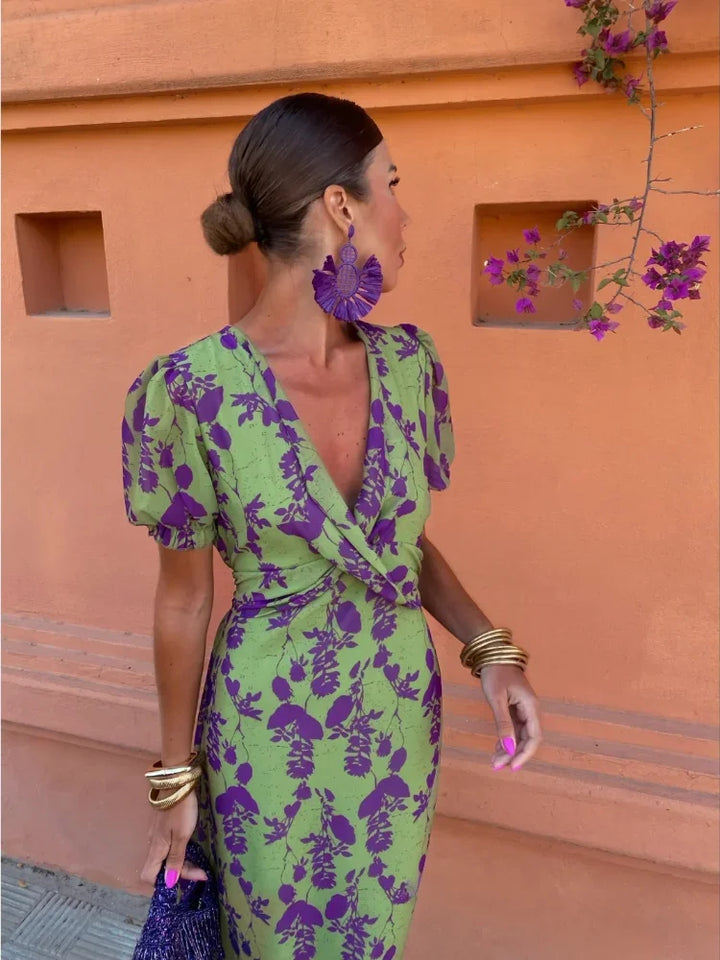 Lieke™ - Robe d'été colorée