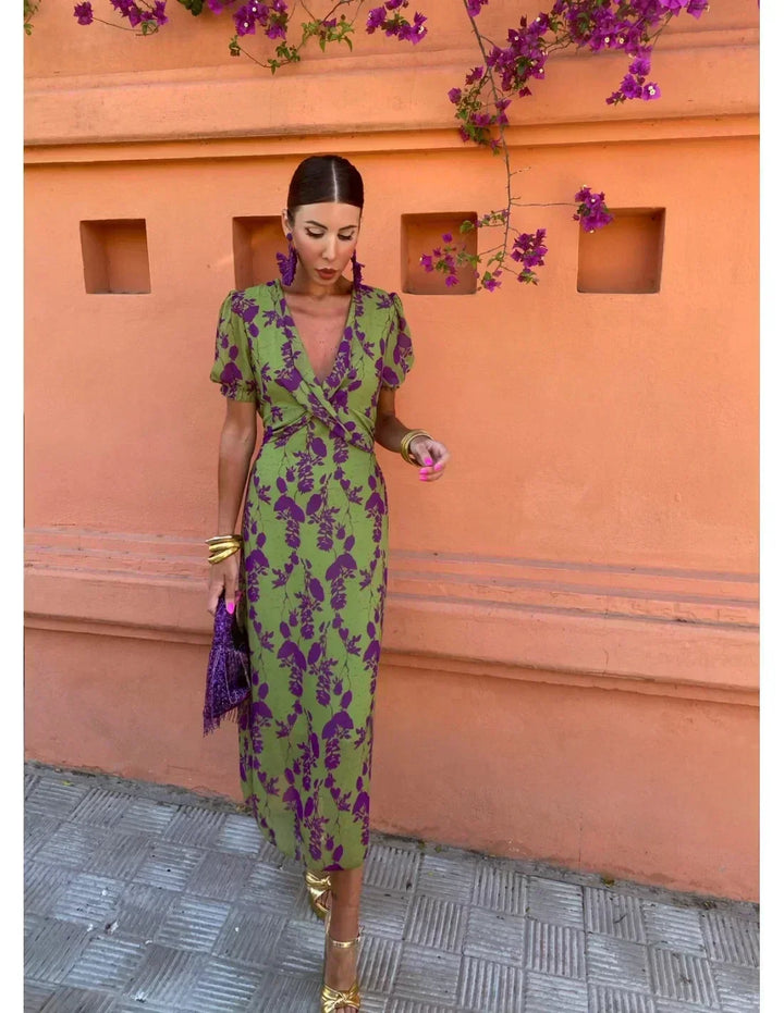 Lieke™ - Robe d'été colorée