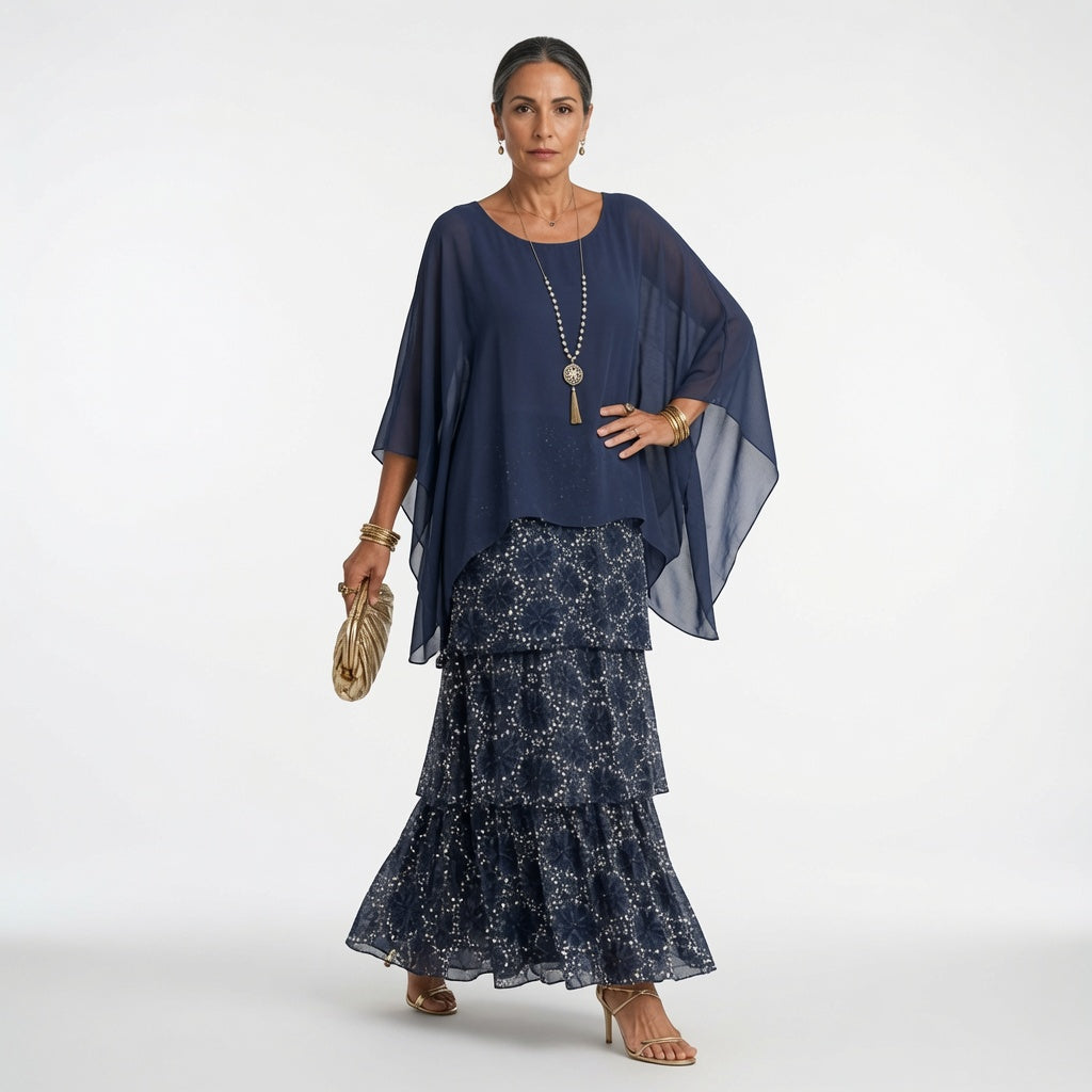 Élyssane™ — Robe bohème à volants élégance intemporelle