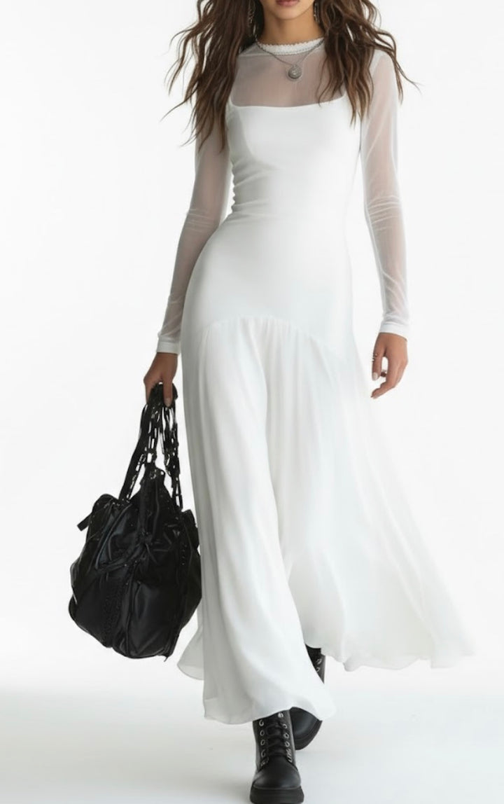 Lunaria™ — Robe longue au charme éthéré