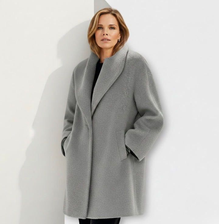 Élyane™ – Manteau cocon chic, chaleur douce & élégance naturelle