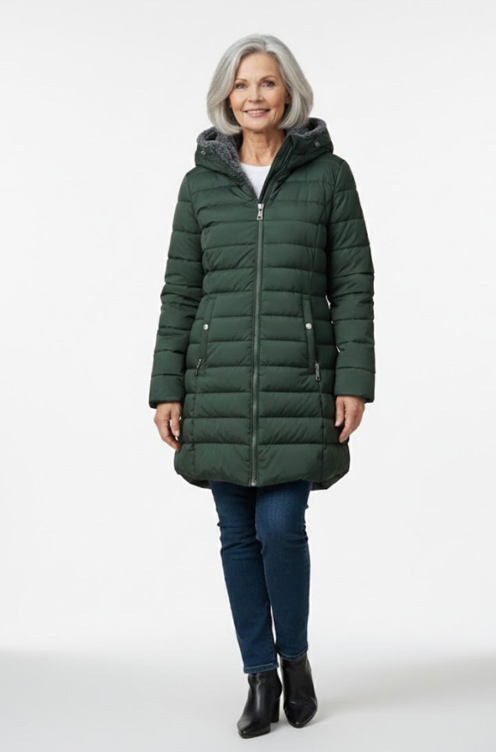 Marguerite™ — Veste matelassée chaude confortable élégante