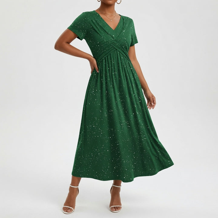 Florévia™ — Robe florale fluide élégance romantique