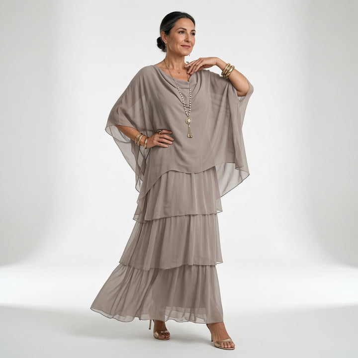 Élyssane™ — Robe bohème à volants élégance intemporelle