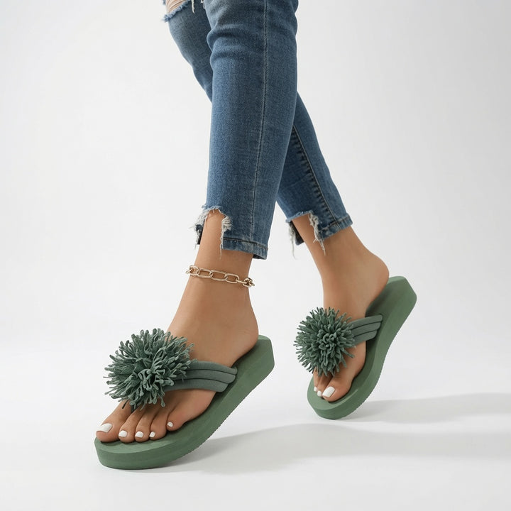 Rosélia™ — Sandales fleuries confort estival