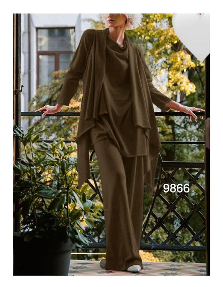 Completo Cardigan, Maglia & Pantalone "Delly" F8/4-1