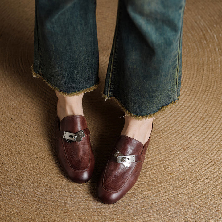 Mariagrazia | Mules Mocassins avec Boucle