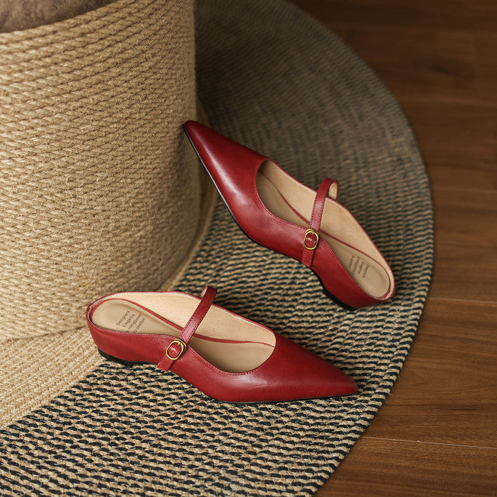 Luna | Mules Mary Jane à Pointe