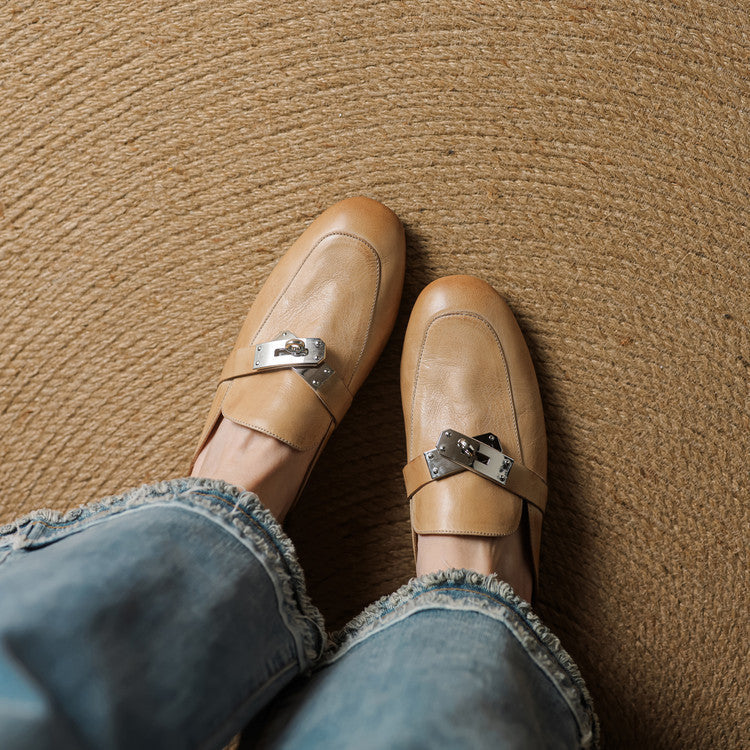Mariagrazia | Mules Mocassins avec Boucle