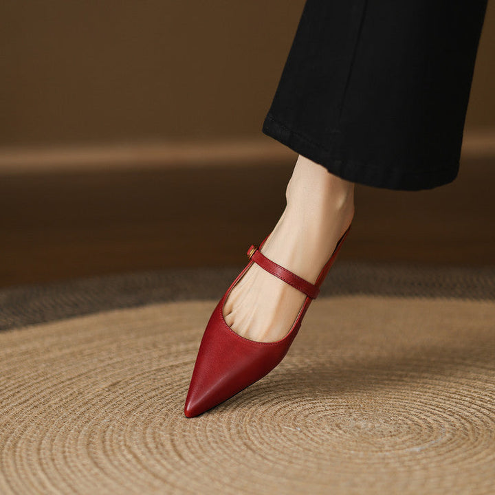 Luna | Mules Mary Jane à Pointe