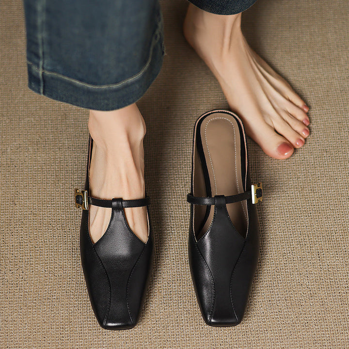 Lavinia | Mules avec Bride en T