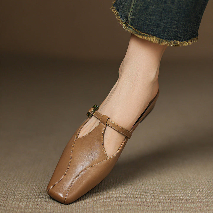 Lavinia | Mules avec Bride en T