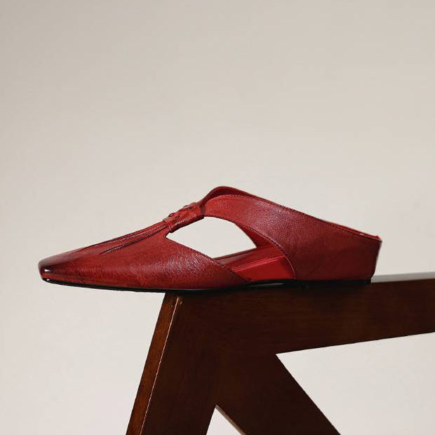 Anja | Mules avec Nœud et Bout Fermé