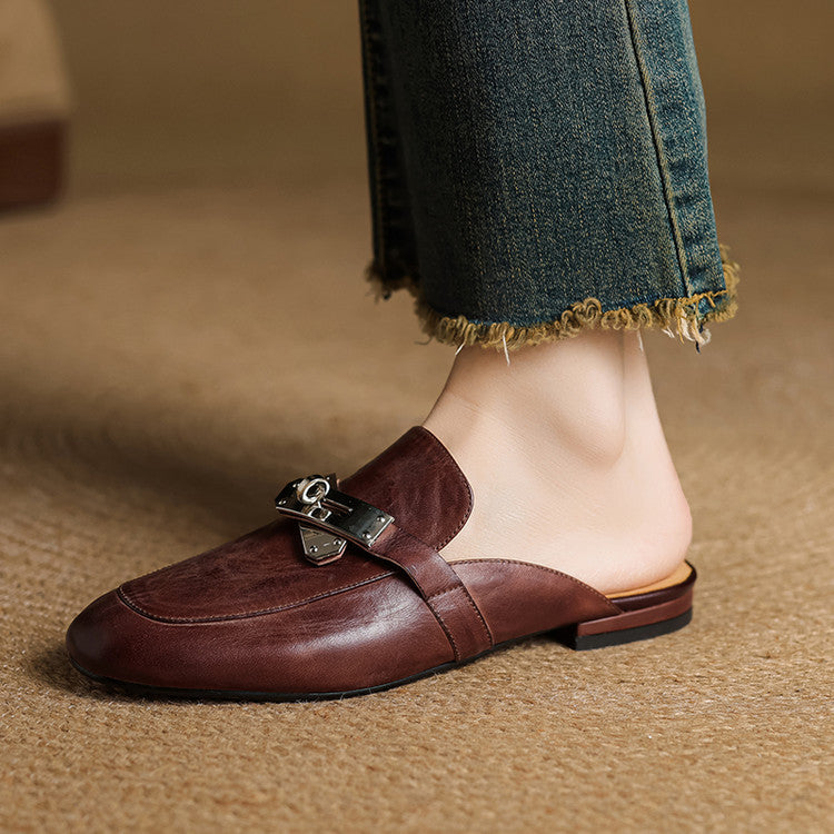 Mariagrazia | Mules Mocassins avec Boucle