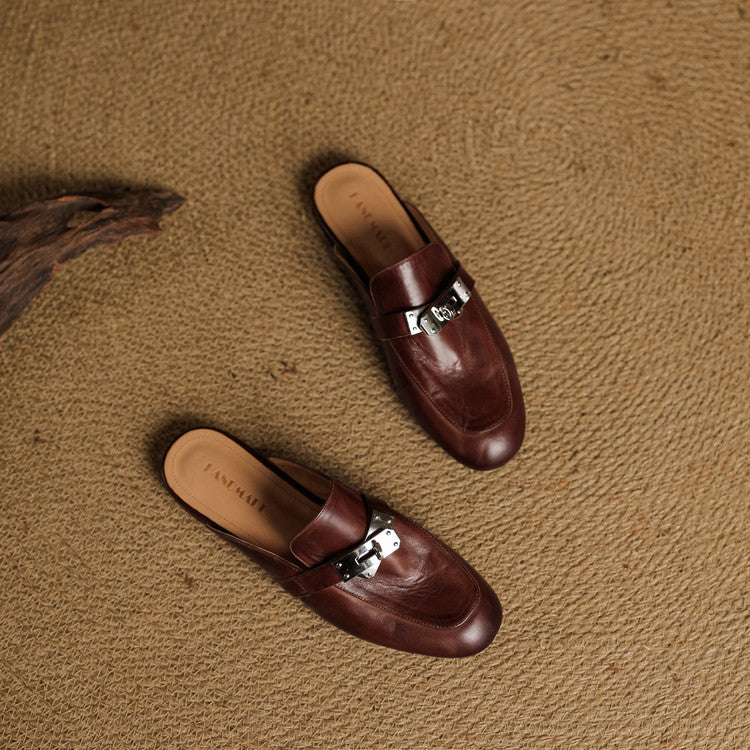 Mariagrazia | Mules Mocassins avec Boucle